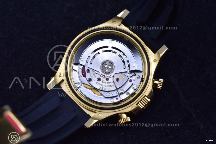 Steel Strap flex on Best Daytona DD4130 1:1 904L VSF Dial 116518 Edition YG Oyster 0223